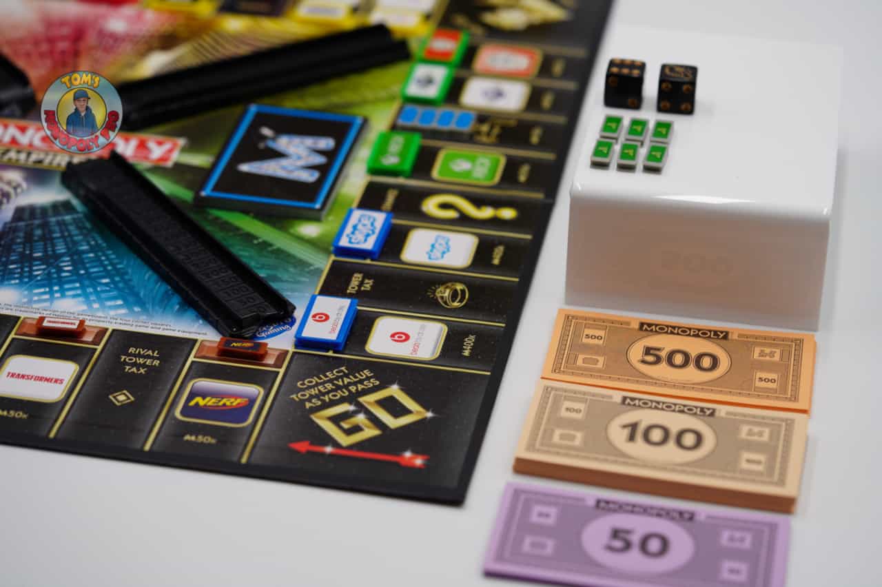 Monopoly Empire Gameboard & Money